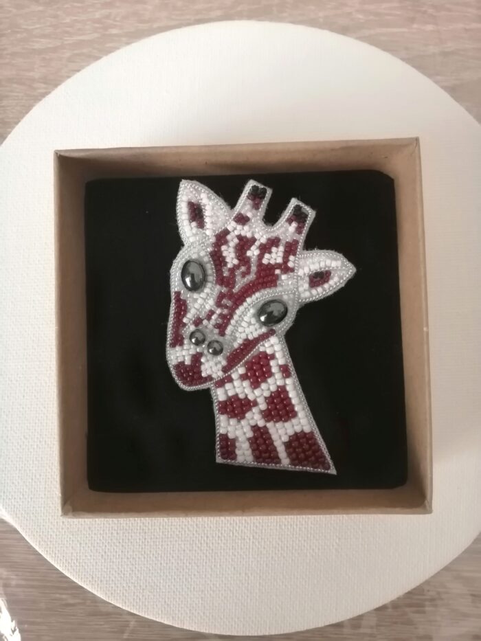 Брошь Жираф (под заказ) — изображение 2