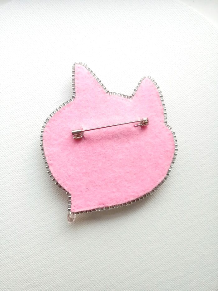 Брошь Чеширский кот — изображение 8