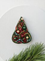 Брошь Елочка