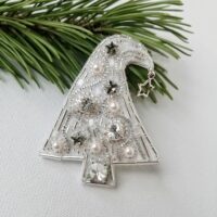 Брошь Елочка