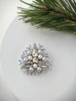 Брошь Снежинка