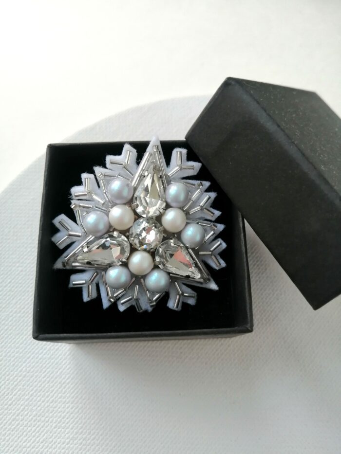 Брошь Снежинка — изображение 3
