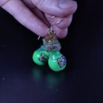 комплект серьги и кулон Яд — изображение 2