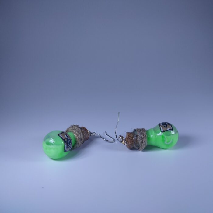 комплект серьги и кулон Яд — изображение 10