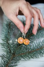 Серьги с грейпфрутом — изображение 7