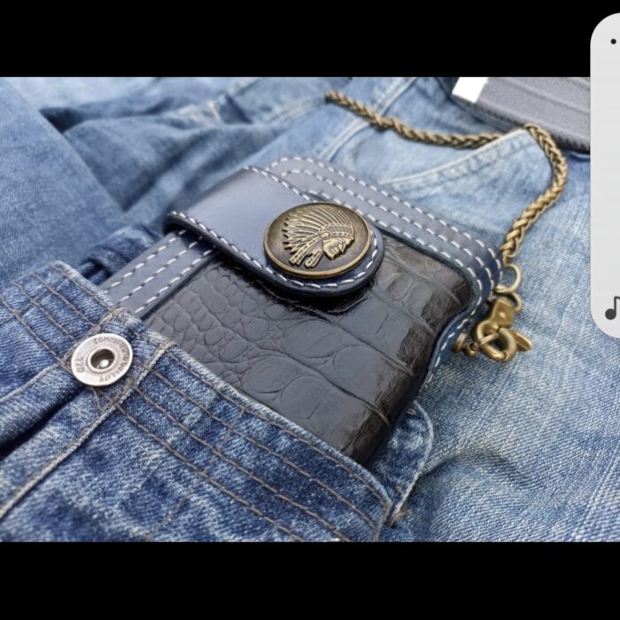 Услуга изготовление байкерских кошельков на заказ — изображение 10