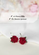 Серьги с пионами — изображение 14