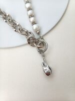Колье с белым жемчугом — изображение 5