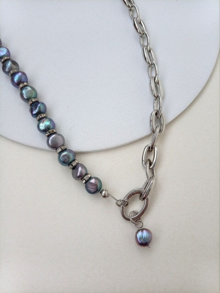 Колье с черным жемчугом — изображение 7