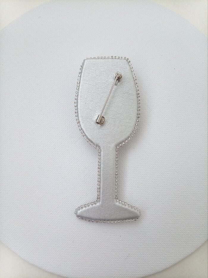 Брошь Бокал шампанского — изображение 8