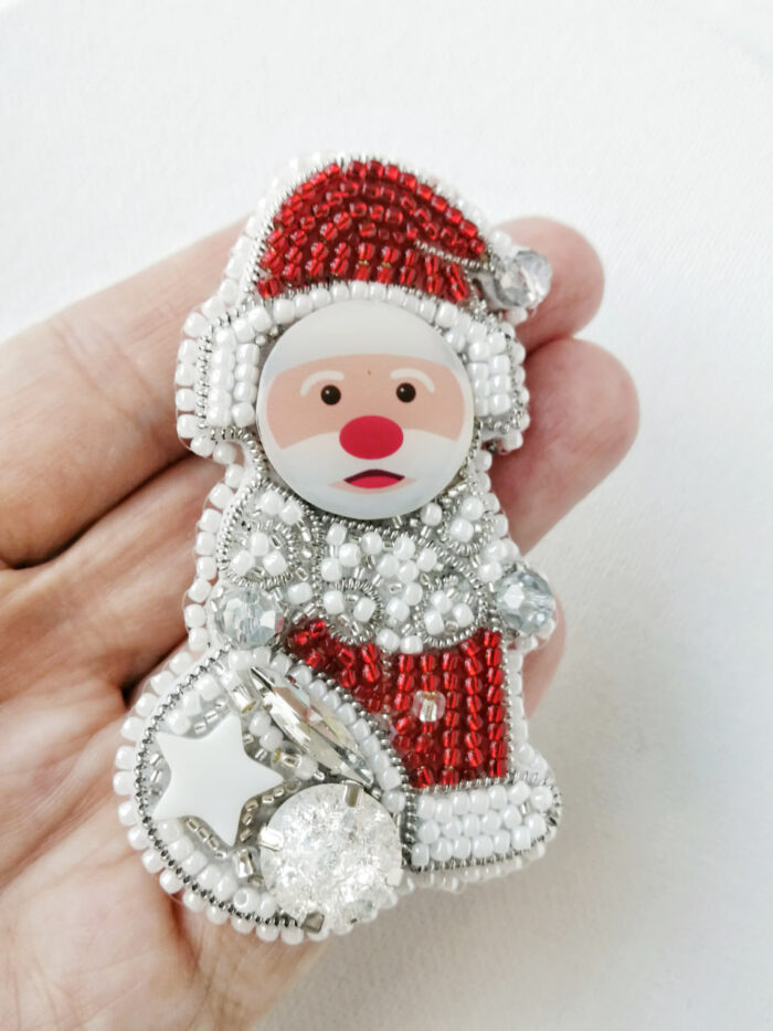 Брошь Дед Мороз — изображение 4