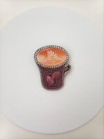 Брошь Капуччино