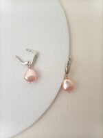 Серьги с чешским жемчугом (эллипс) — изображение 6