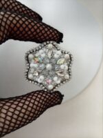 Брошь Снежинка