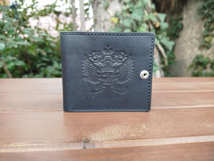 Кошелёк из натуральной кожи, бифлд — изображение 3