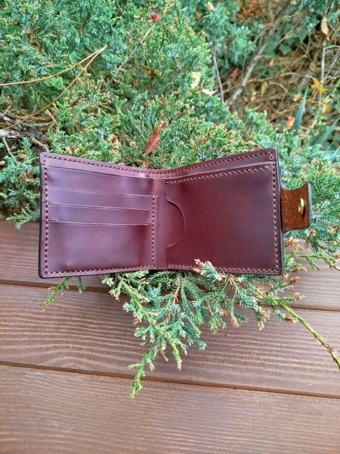 Кошелёк из натуральной кожи, бифлд — изображение 2