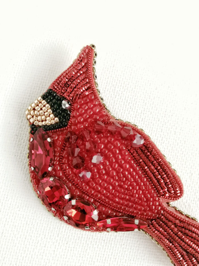 Брошь Кардинал — изображение 5