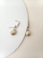 Серьги с чешским жемчугом (эллипс) — изображение 8