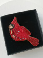 Брошь Кардинал — изображение 4