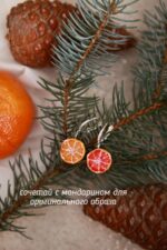 Серьги с грейпфрутом — изображение 5