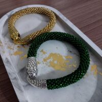 Браслет из бисера Змейка