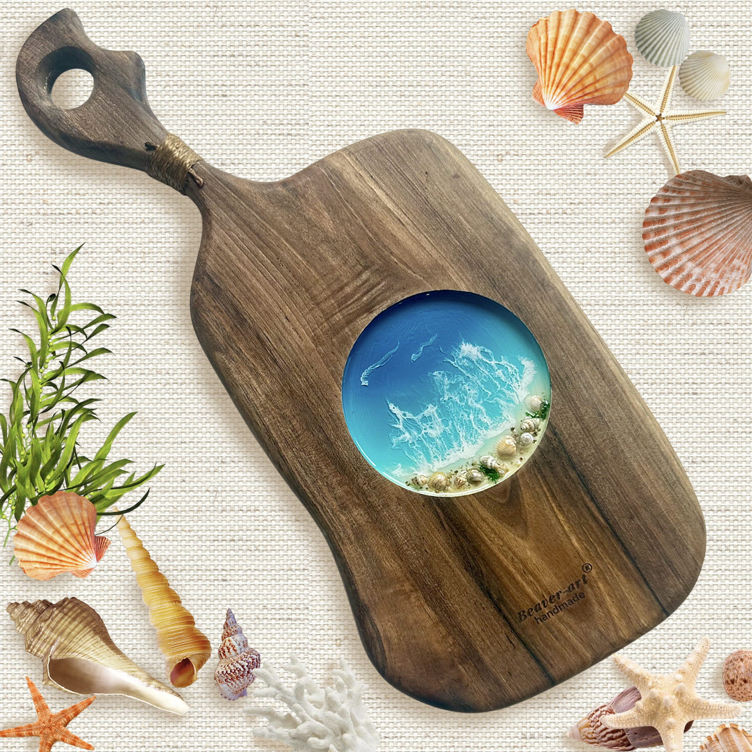 Доски море 1 Доски разных форм с декором "Море" — изображение 1