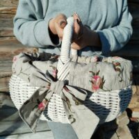Плетенная корзина
