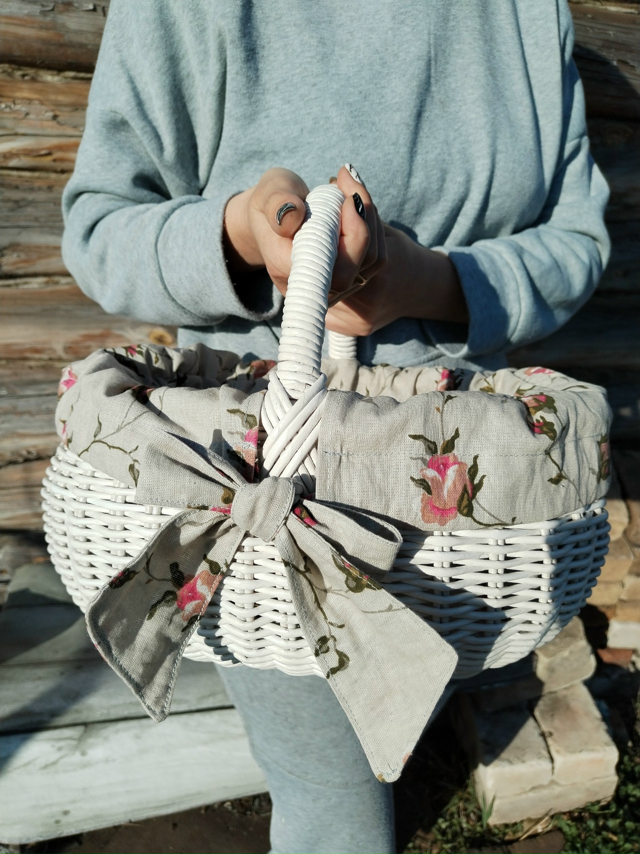 корзина7 Плетенная корзина — изображение 1