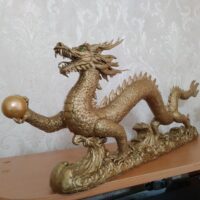 Статуэтка "Золотой дракон"