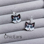 Серьги "Котики" — изображение 2