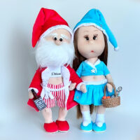 Куклы дед мороз и снегурочка