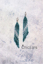 Серьги "Морская волна"