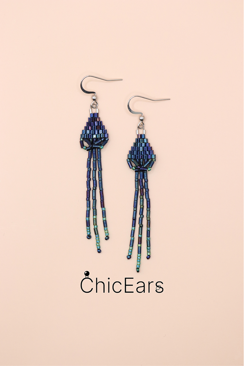 1.5915 1 Серьги "Ирис" — изображение 1