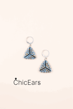 Серьги-треугольники "Vintage" — изображение 2