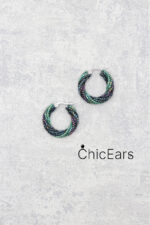 Серьги "Королева ночи"