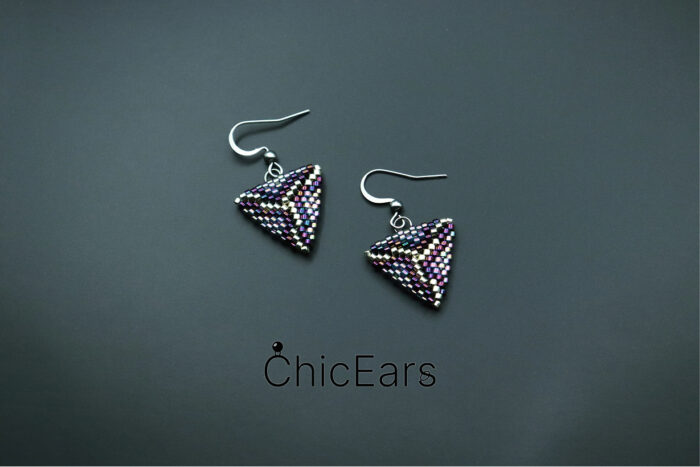 Серьги "Змеиная кожа" (вариативные) — изображение 3