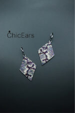 Серьги "Змеиная кожа" (вариативные) — изображение 4