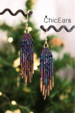 Серьги "Новогодняя сказка"