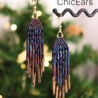 Серьги "Новогодняя сказка"