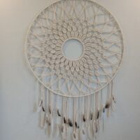 Лена Макраме Ловец снов в технике макраме — настенное панно