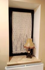 Штора макраме на окно