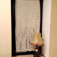 Штора макраме на окно