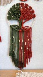 Лена Макраме Панно «Дерево жизни» в технике макраме