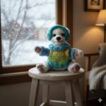 Медвежонок мягкая игрушка ручной работы — изображение 3