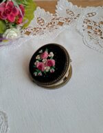 Зеркало складное карманное с вышивкой