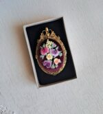 Брошь-кулон с вышивкой — изображение 3