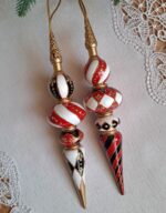 Ёлочные игрушки с ручной росписью в стиле МакКензи, ёлочные украшения — изображение 6