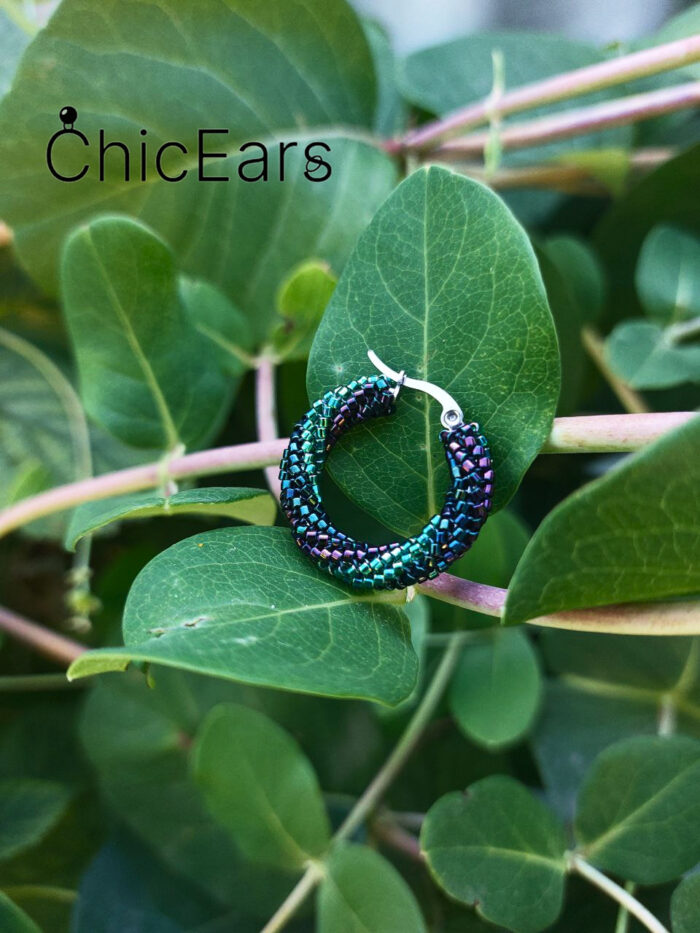 Серьги "Королева ночи" — изображение 5