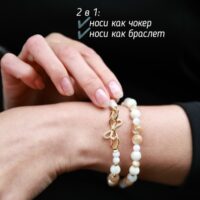 Чокер из перламутра. Этот изысканный чокер выполнен из натурального перламутра, который привнесёт в ваш образ мягкий сияющий оттенок и элегантность.