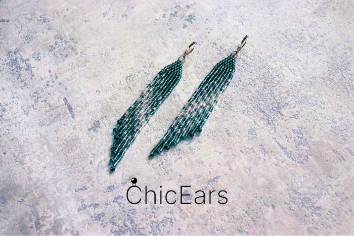 Серьги "Морская волна" — изображение 2